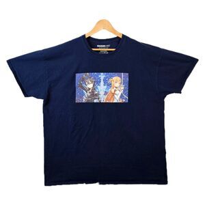 Sword Art Online SAO Anime Manga Shirt 3XL Asuna Kirito Swords
